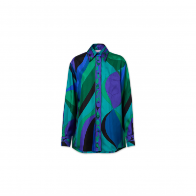 PUCCI PESCI SILK SHIRT
